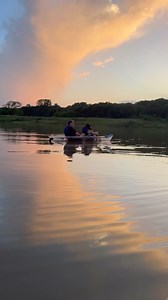 3.3K views · 17 reactions | Sunset reflections and peaceful paddles on Grapevine Lake ☀️ | Get Up And Go Kayaking | Facebook