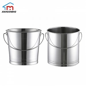 [Hot Item] Xiangsheng Stainless Steel Milk Pail with Standing Milk Bucket