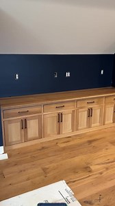 Quarter sawn White oak built ins with matching kitchenette in a one of a kind loft space! #woodwork #jesuswasacarpenter | Clarkmanship