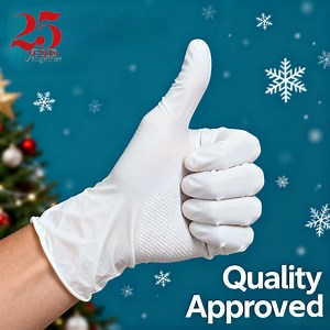 [Hot Item] 2026 Comfortable and Durable Malaysian Super Care Nitrile Gloves for Healthcare Use
