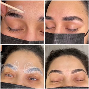 Eyebrow lamination & waxing gone right 😍 | MetDaan Creative