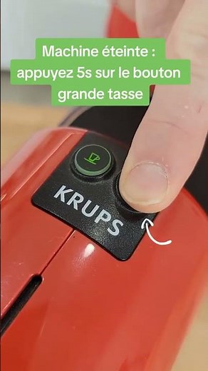☕ How to reset a Nespresso Krups coffee machine?