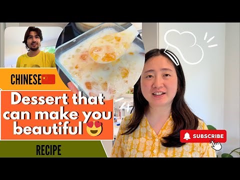 My Chinese Girlfriend’s “Peach Gum & Snow Swallow Dessert” Recipe | Healthy Chinese Beauty Dessert
