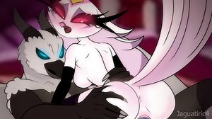 fucking queen Stella in every possible way oc compilation helluva boss hentai animation