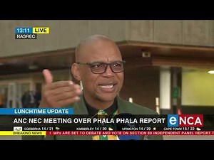ANC NEC meeting over Phala Phala report