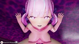 SHU-Q Dance - Minato Aqua 【MMD R-18】| Vtuber MMD