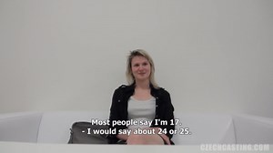 CZECH BLONDE MONIKA fucked at porn casting 2909