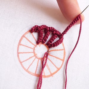 2.8K views · 104 reactions | Attractive flower design | Breezy Embroidery | Facebook