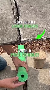 6.7M views · 62K reactions | Filling Large Gaps In Concrete #reels #concrete #sealinghack #concretegap #tutorial #howto | Everyday Home Repairs | Facebook