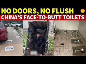No Doors, No Flush, Face-To-Butt Toilets Still Used by Hundreds of Millions in China