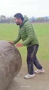 Dedicated Organiser Mr Afaq preparing the wicket @Manzseer sports field | JK Sports Plus