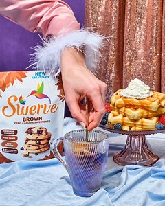 Celebrate the sweetest woman in your life this #MothersDay 🌸 Surprise her with a brunch spread featuring delicious treats that can be made with zero sugar, zero calorie Swerve Brown. What will you whip up? | Swerve Sweetener