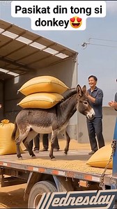 1.1K reactions · 18 shares | Yan si donkey nagpapasikat sa mga kalalakihan #animals #shortsvideos #shortsreels | Violeta Narte Obra | Facebook