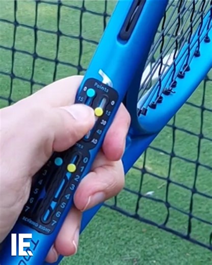 111K views · 255 reactions | Have fun playing tennis with this built in scoreboard on your tennis racket. : Instagram/ scoringright | Interesting Engineering | Facebook