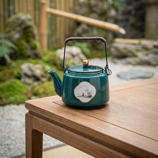 Chinese Retro Style Ceramic Teapot, Chinese Style Teapot, Retro Teapot, Handmade Ceramic Tea Pot, Rustic Ceramic Teaware, - Etsy
