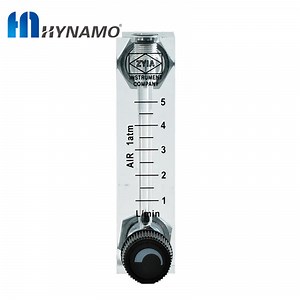 [Hot Item] Water Flowmeter Air Flow Meter Panel Mount Acrylic Flowmeter with Valve