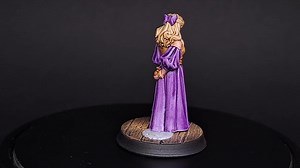 Painted Female Thief Miniature - RPG Tabletop, Dnd, Pathfinder - Etsy