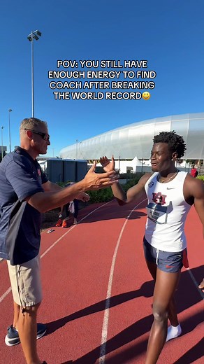 110m Hurdles World Record Reaction: Devontae Ford Moment