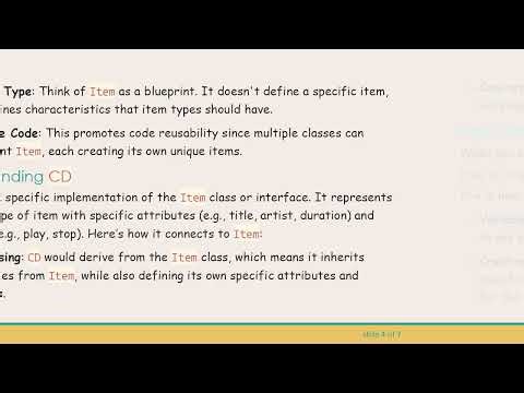Understanding the Item and CD Classes in Java: Simplifying Object Instantiation