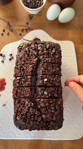 2.1M views · 2.6K reactions | Chocolate Banana Bread! 3 large...