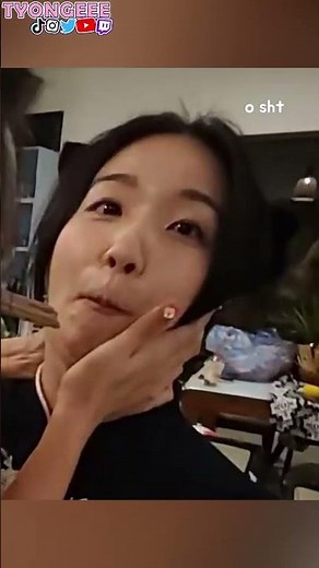 I had to swallow hers.. 😗