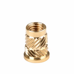 [Hot Item] Factory Price Sales M2m3m4m5m8m10 Brass Threaded Bushings for 3D Printing, Knurled Threaded Inserts Nut