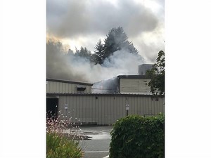 Structure Fire Destroys Building At Fircrest Campus In Shoreline