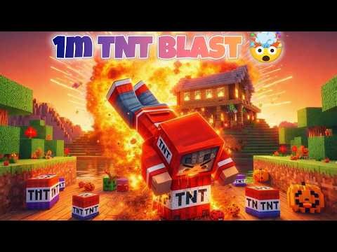 🔴Minecraft TNT village Live #shorts #live🔴Minecraft