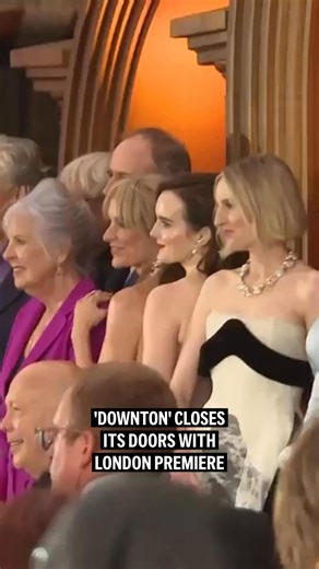 374K views · 9.4K reactions | "Downton Abbey" stars attend the rainy premiere of the "Grand Finale" film in London - the final movie with the current cast. | AP | Facebook