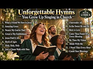 Unforgettable Hymns You Grew Up Singing in Church with Lyrics | Beloved Classics 2026