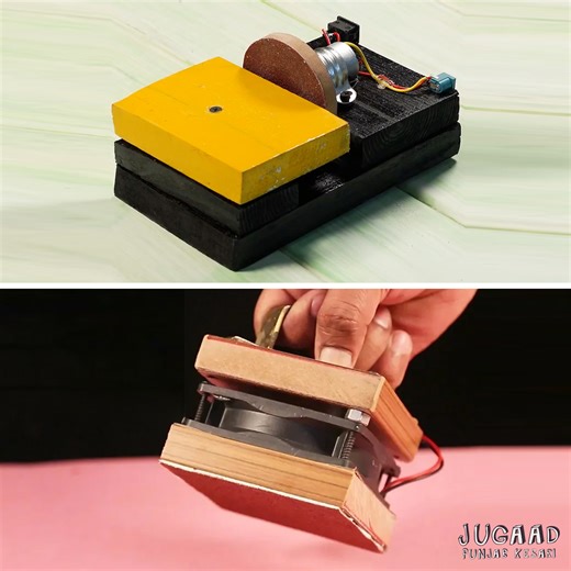 10K views · 46 reactions | 2 Homemade Sander #jugaad | Jugaad | Facebook