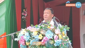 7.7K views · 175 reactions | Chief Minister Pema Khandu stated; the false hope that the opposition party are giving by promising them employment in exchange of their valuable vote is very wrong and the educated people should not fall for such false statements. Speech by Chief Minister Pema Khandu at the Mega Rally-cum-Election Campaign for Keyi Panyor MLA candidate Er. Taba Tedir | Arunachal Eye | Facebook
