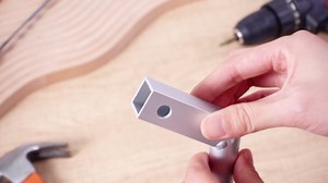 2 Pcs 30 Degree Feather Flag Holder for Canopy Tents Vertical Flagpole Holder Mounting Bracket for S, XS, XXS Feather Flags, Hexagonal, Black