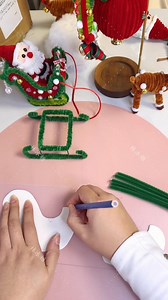 How to make center lead Santa sled 🛷 #handmade #gifts #ideas #craft #flowers #sled | Million Ideas