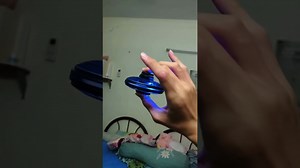 mini UFO drone flying