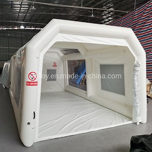 [Hot Item] Carcoon Veloce Car Tent Inflatable Spray Booth for Car Painting