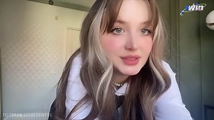 Learning squirting. Schoolgirl went out without a bra and play with nipples right after she got home
