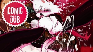 Angel dust get's put in his place by Doomguy [Hazbin Hotel] [Comic Dub]