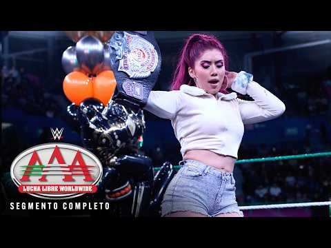 FULL SEGMENT: La Catalina arrives at Lucha Libre AAA, April 11, 2026