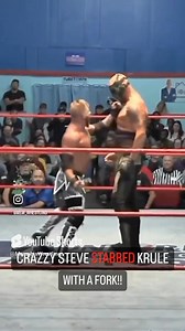 808 reactions · 46 shares | Yall remember when Crazzy Steve stabbed Krule with a fork??  #MemphisWrestling | Memphis Wrestling | Facebook