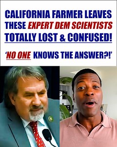 11K views · 932 reactions | California farmer leaves these 'expert' Democrat scientists totally LOST & CONFUSED! | Rob Smith | Facebook