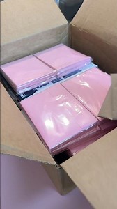 Unboxing materials for February mail ♥️🍓 #lateupload #snailmail #mailclub #asmr