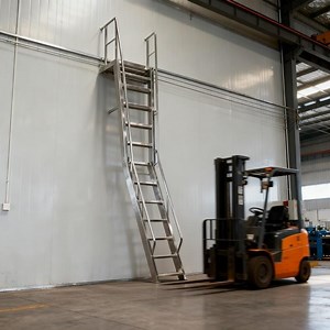 [Hot Item] Stainless Steel Staircase for Commercial Building Projects