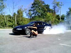 AmericanMuscle 2010 Calendar Shoot Burnout
