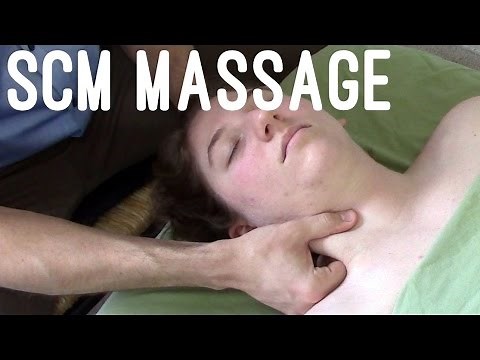 Massage Tutorial: Sternocleidomastoid (SCM) myofascial release techniques