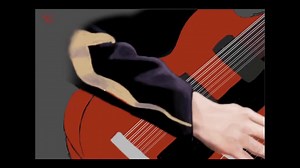 Double Neck Electric Guitar Wall Art, Painting 24x36" - Etsy