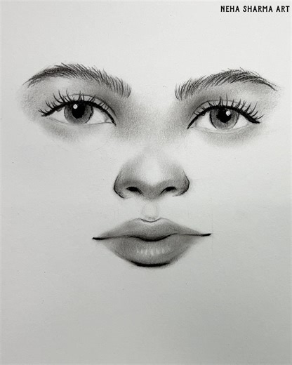 Easy drawing for beginners 😍👌 #art #drawingtips | Neha Sharma Art