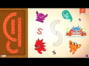 Endless Learning Academy | Meet Uppercase Letter S | Alphabet Puzzle | Fun Alphabet Learning #19