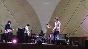Thurston Moore e "Speak to the Wild" durante a passagem de som #poploadgig | Popload