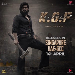 3.3K reactions · 65 shares | Witness the biggest face off between #RockyBhai and #Adheera! #KGFChapter2 (Kannada, Tamil & Telugu) is all set for a grand release in Singapore, UAE & GCC on 14th April. Yash | Prashanth Neel | Ravi Basrur | Sanjay Dutt | Raveena R Tandon | Srinidhi Shetty | Prakash Raj | Hombale Films | K.G.F #KGF2onApr14 #KGF2 | AP International | Facebook